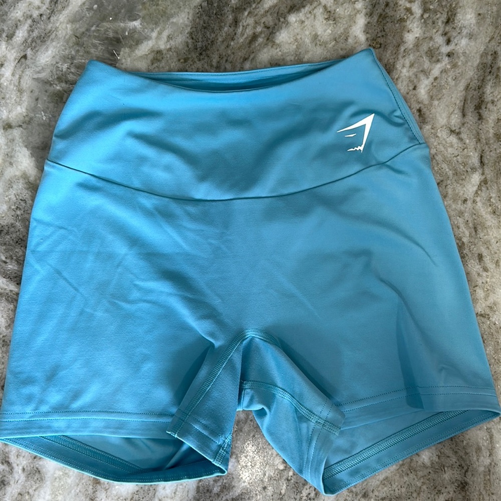 Gymshark blue shorts